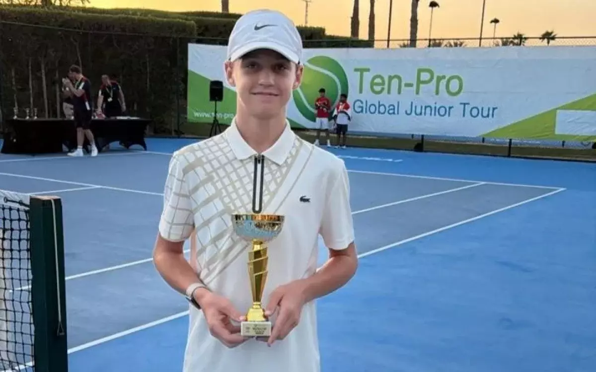 14 жастағы қазақстандық теннисші Дубайдағы жарыста үздік шықты