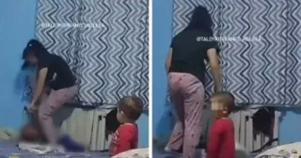  Жамбыл облысында баласын аяусыз сабаған әйелдің кім екені анықталды (ВИДЕО) 