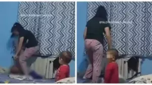 Баласын аяусыз ұрып-соққан әйел қамалды