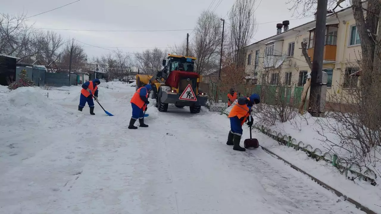 С начала зимы из Астаны вывезено около 2,8 млн кубометров снега