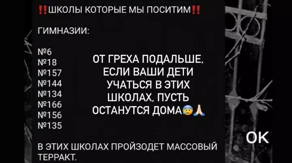 Полиция Алматы усилила охрану школ после угроз в соцсетях