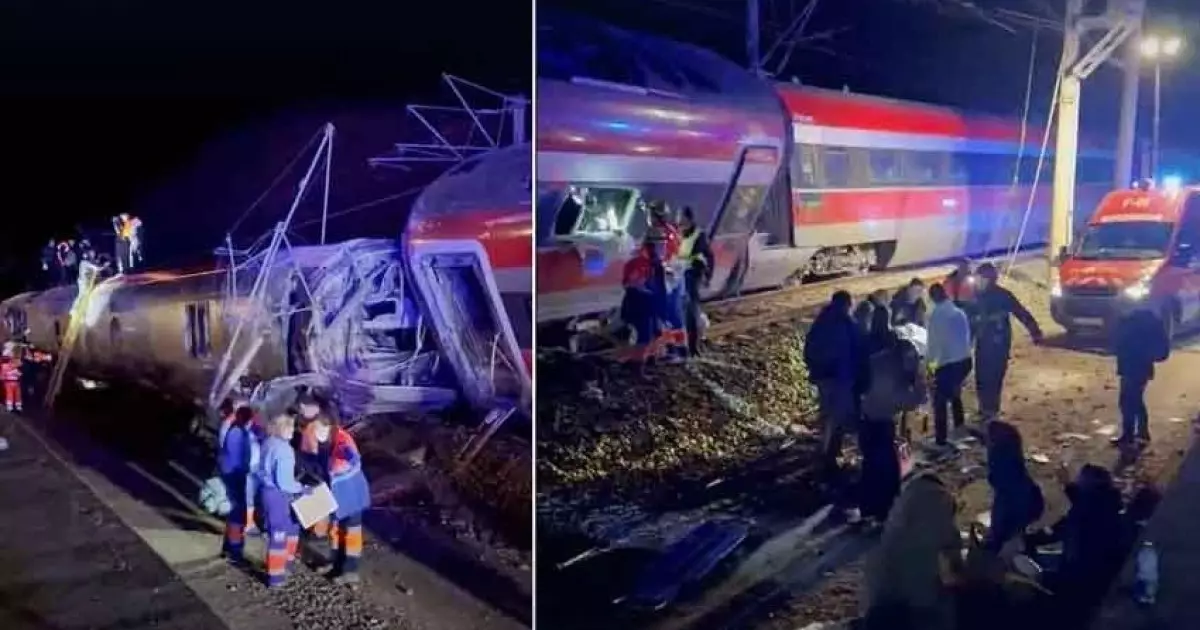  Қаза тапқандар саны 39-ға жетті: Жоғары жылдамдықтағы екі пойыз қақтығысып 