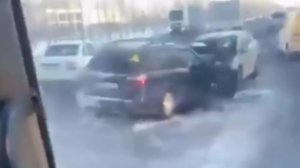 Лобовое столкновение в Астане: есть пострадавшие