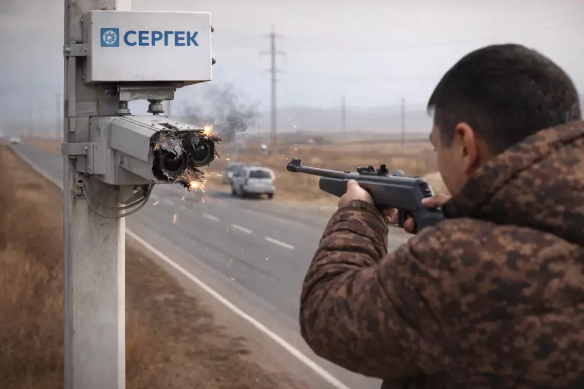 Казахстанец выстрелил в «Сергек» и поплатился