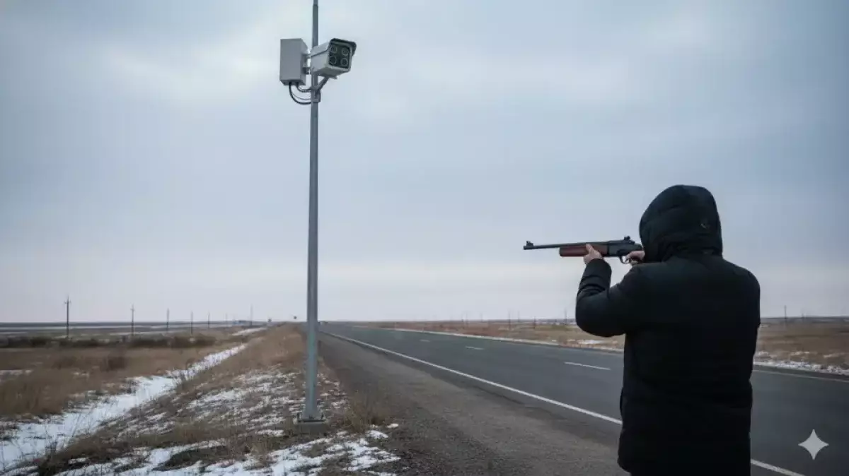 Жамбыл облысында ер адам “Сергекті“ атып түсірген