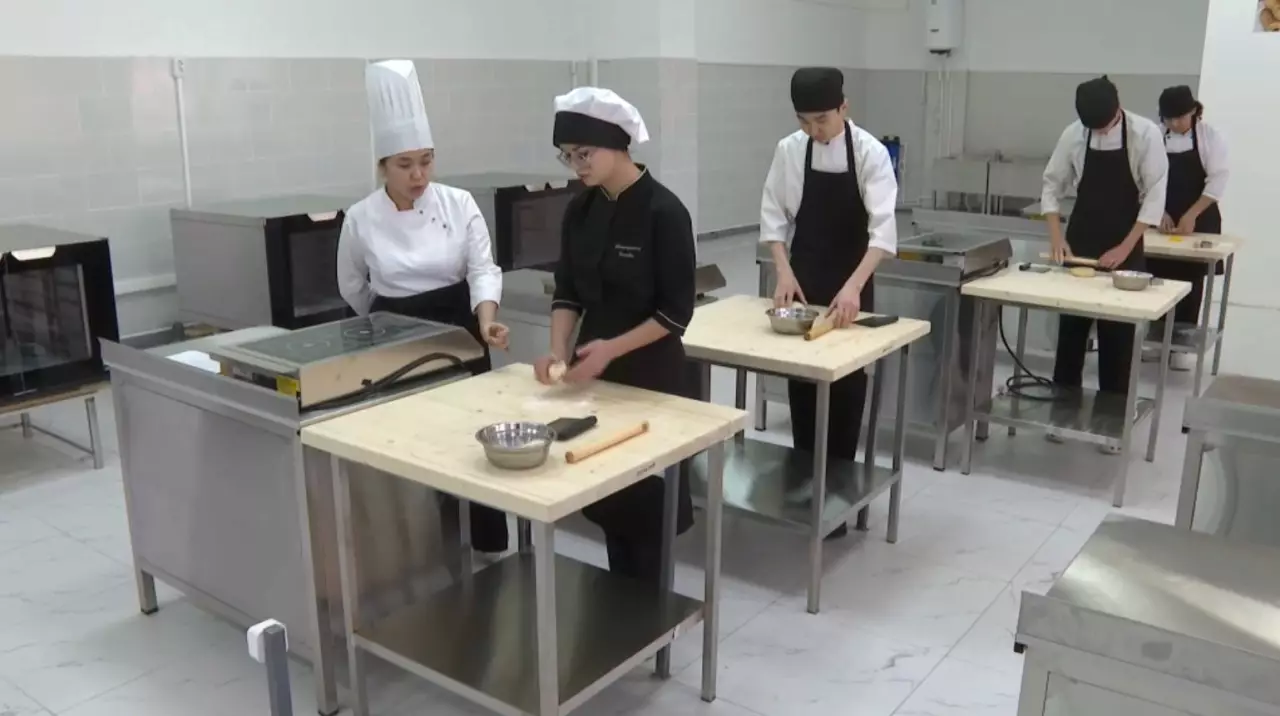 Көкшетаудағы колледждерде шағын кәсіпорындар ашылды