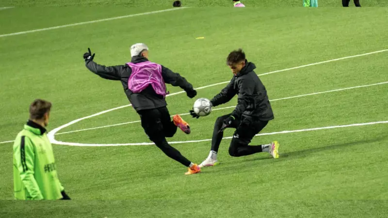 «Қайрат» Чемпиондар лигасындағы матч алдында соңғы жаттығуын өткізді