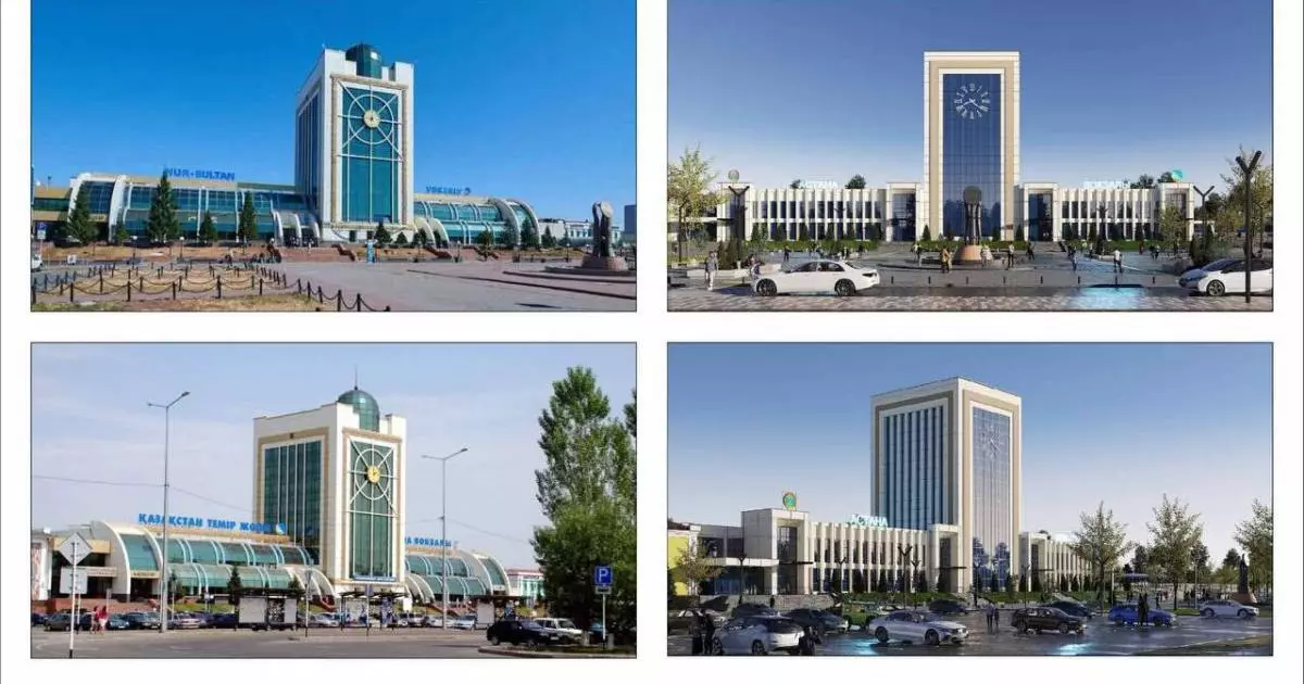  Астанадағы ескі вокзалдың реконструкциясы қазан айында аяқталады 