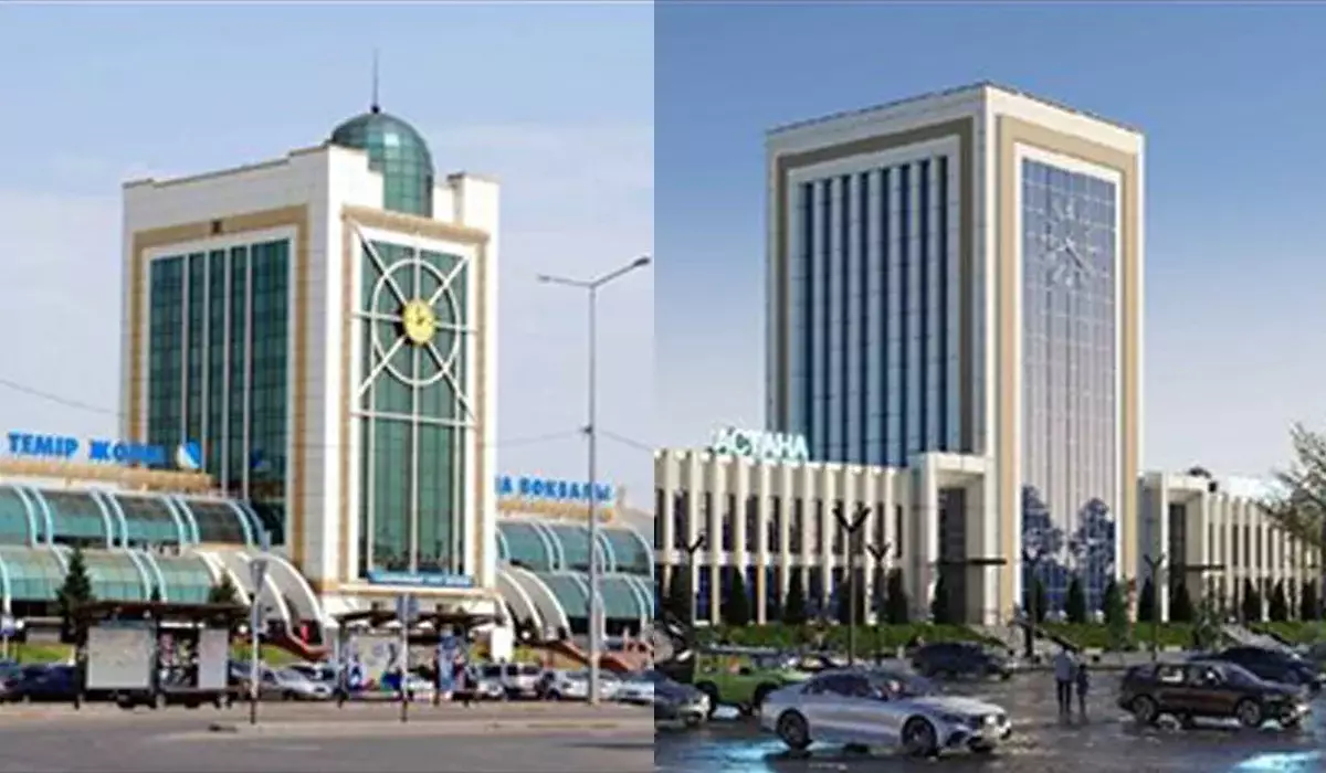 Астананың ескі вокзалы күрделі жөндеуден кейін қалай өзгереді (ФОТО)