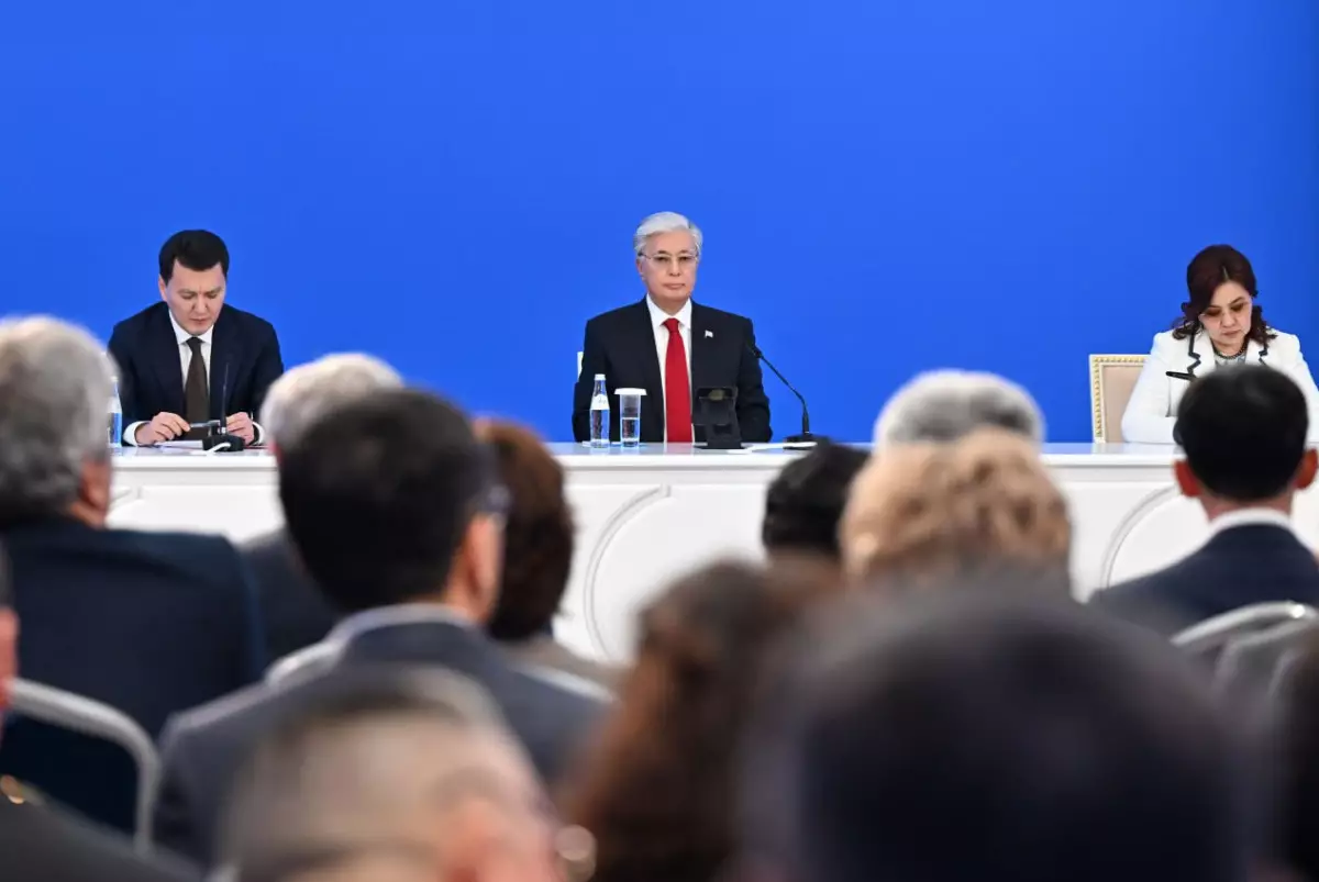 Cтартовало V заседание Национального курултая с участием Президента