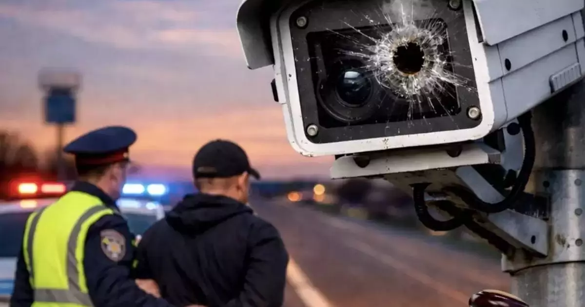  Мужчина выстрелил в камеру «Сергек» в Жамбылской области 