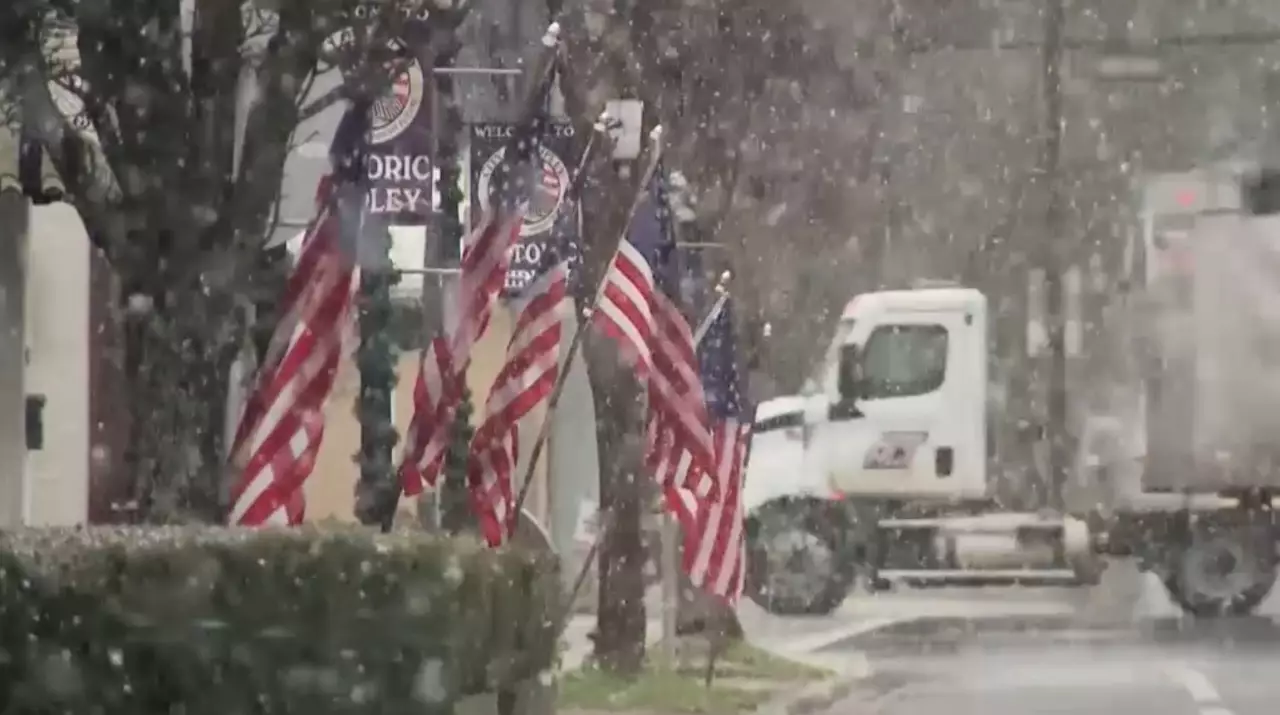 Зимний шторм охватил восток США