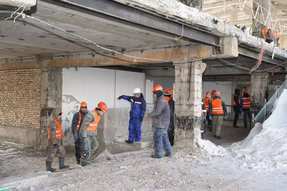 Новую часть вокзала Астана-1 достроят к октябрю 2026 года