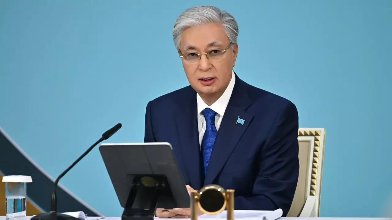 Тоқаев Ұлттық құрылтайдың V отырысында сөз сөйледі