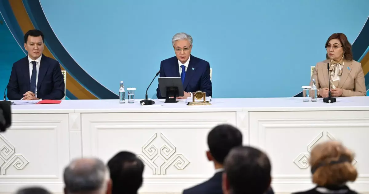   Қасым-Жомарт Тоқаев бір палаталы Парламентті «Құрылтай» деп атауды ұсынды   