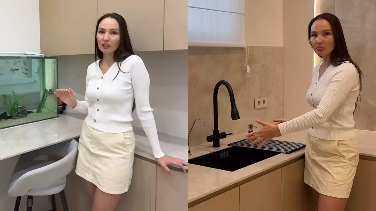 "Ақшасы бар, талғамы жоқ": Жұлдыз Әбдікәрімова пәтерін көрсетемін сынға қалды (ВИДЕО) 