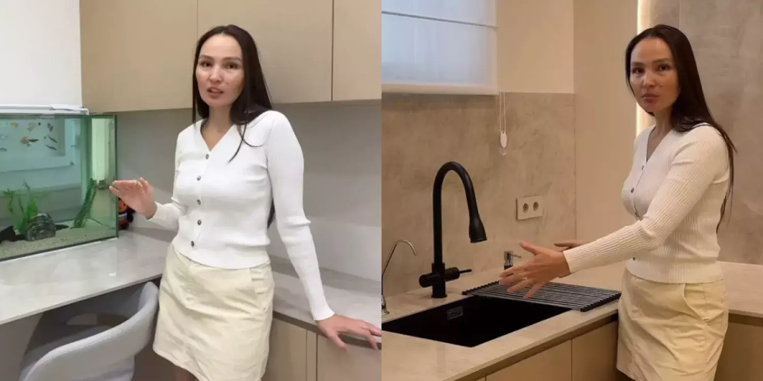 «Ақша бар, талғам жоқ па?»: Жұлдыз Әбдікәрімованың жаңа пәтері желіде қызу пікірталас тудырды