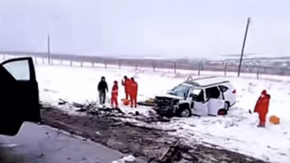 3 адам қаза тапты: Түркістан облысында жантүршігерлік жол апаты болды (ВИДЕО)