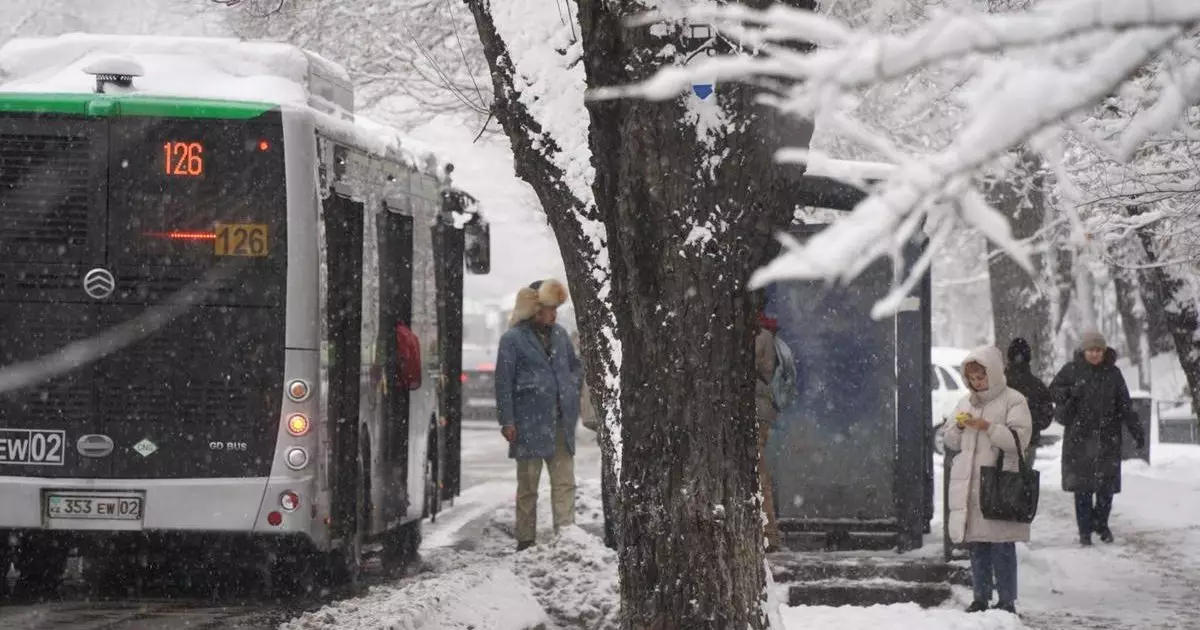 Снег и до 18 градусов мороза прогнозируют в мегаполисах Казахстана во вторник.