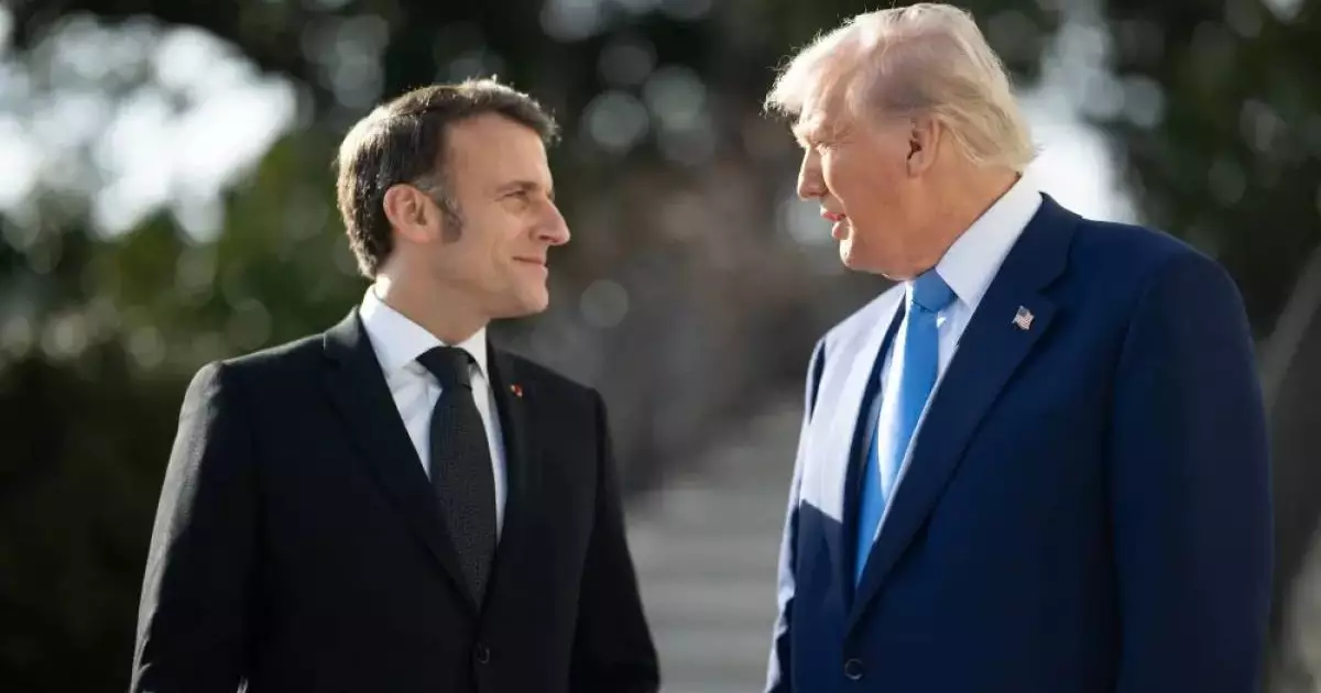  `Что ты делаешь`. Трамп показал переписку с Макроном 