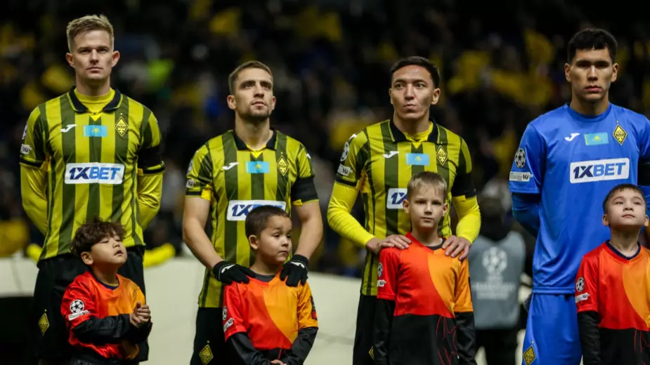 "Кайрат" назвал стартовый состав на матч Лиги чемпионов с "Брюгге". Где смотреть? 