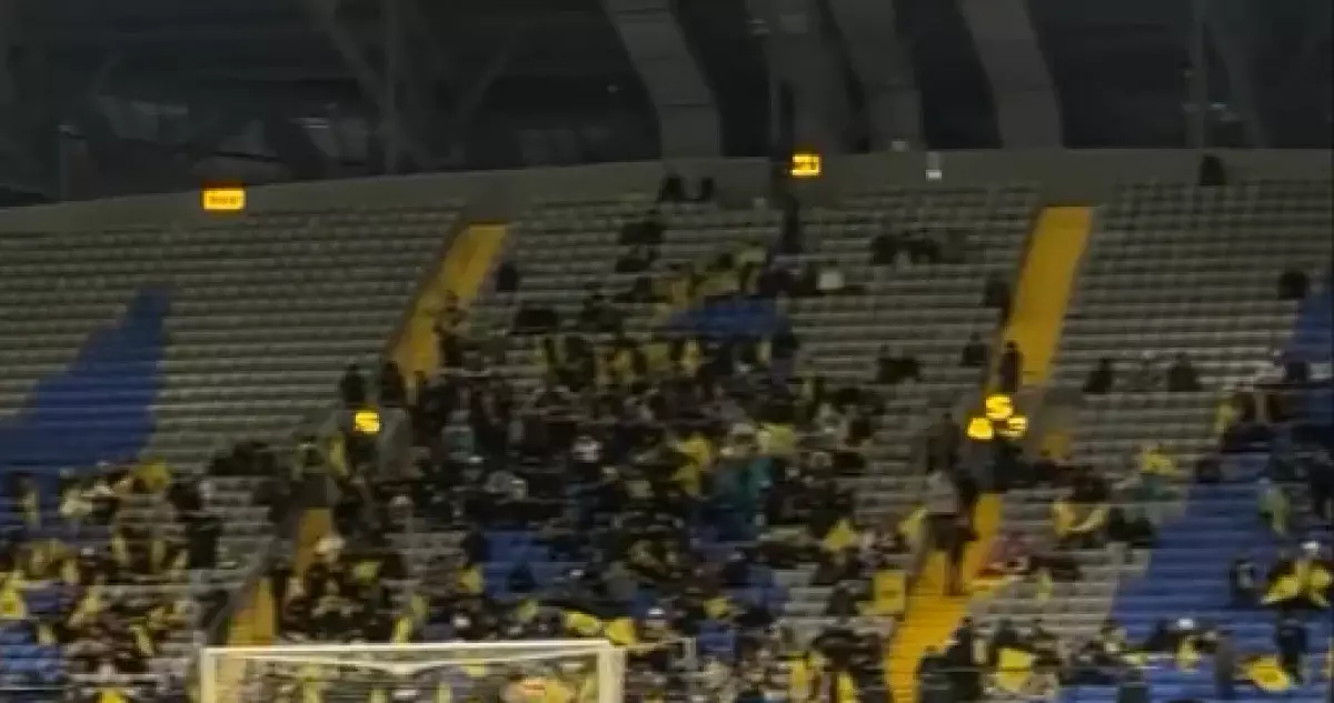 Трибуны полупустые: матч «Кайрат» — «Брюгге» в Астане проходит при неполных трибунах