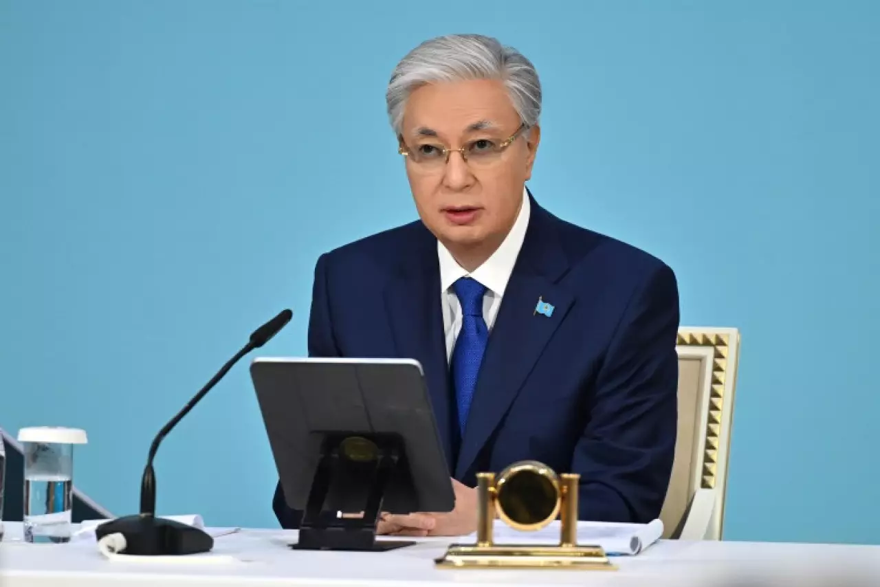 Опубликован текст выступления Токаева на V заседании Национального курултая