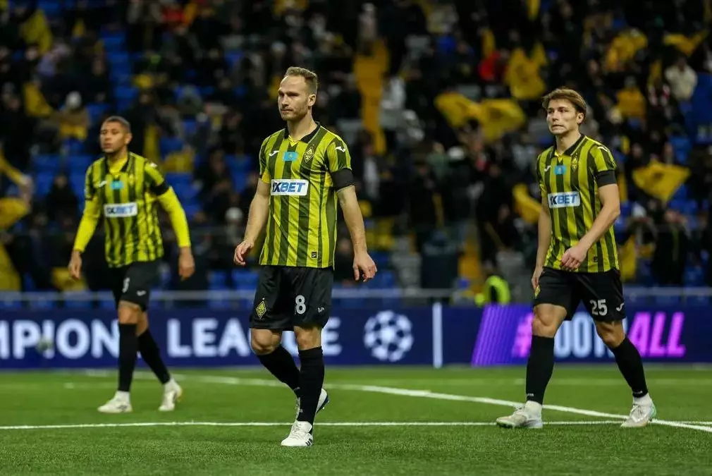 "Кайрат" проиграл "Брюгге" в матче Лиги чемпионов