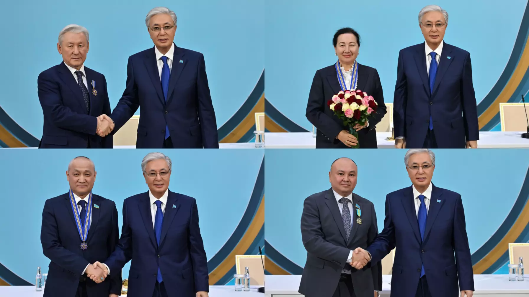 Ұлттық құрылтай: Президент бір топ азаматты мемлекеттік наградамен марапаттады