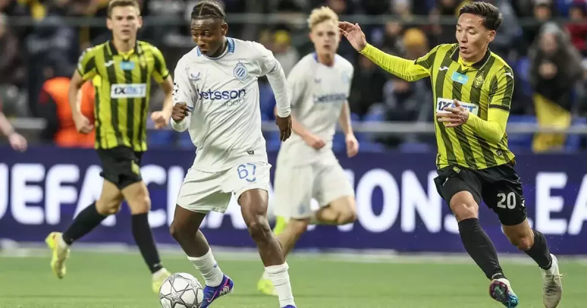 “Қайрат” - “Брюгге” ойынының үздігі анықталды