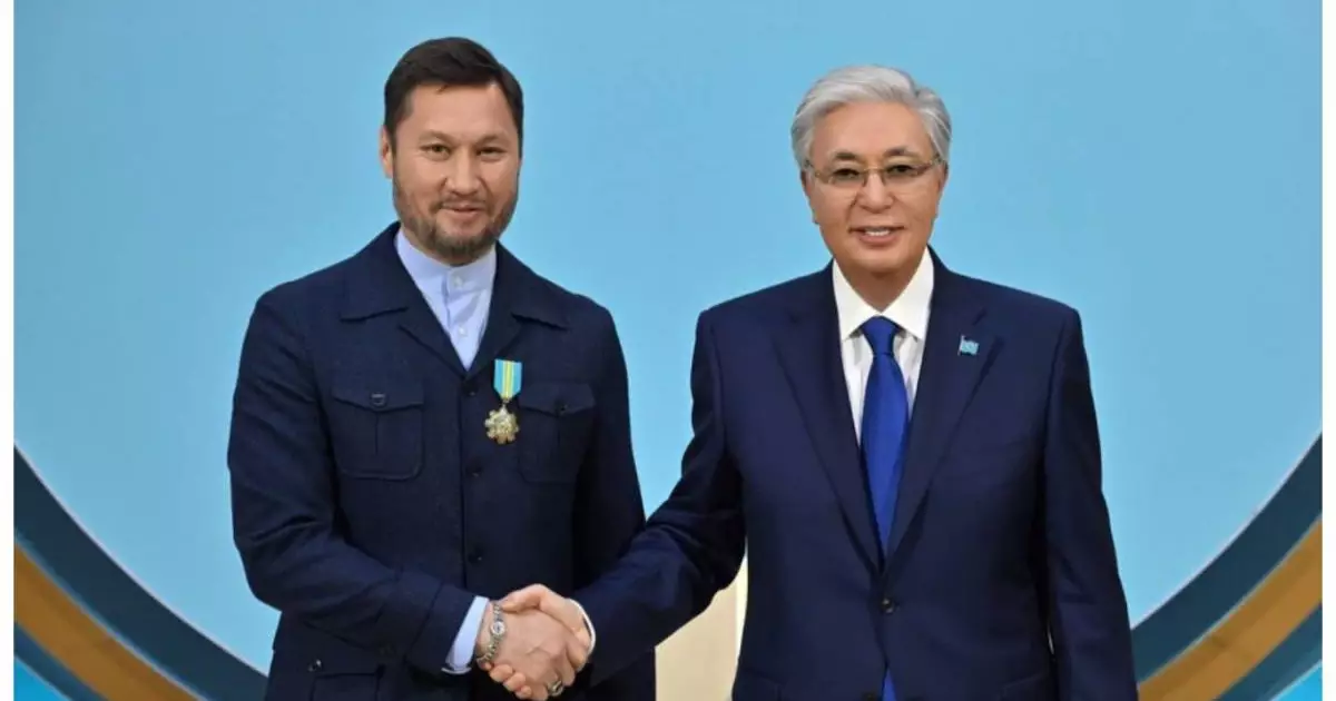  Азамат Сатыбалды `Парасат` орденін иеленді 