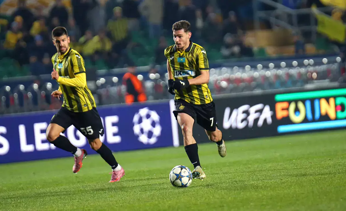 "Қайрат" ірі есеппен "Брюггеден" жеңіліс тапты