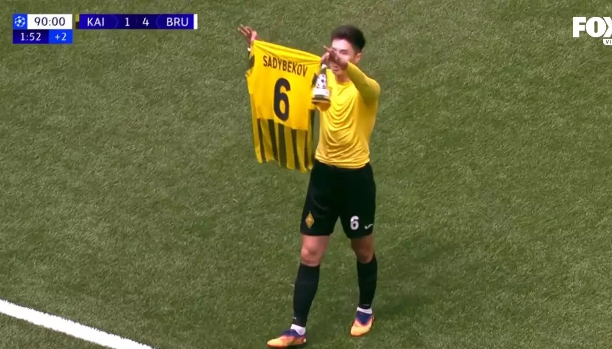 Жест в стиле Месси при 1:4: Уразбахтин высказался о праздновании гола от Садыбекова