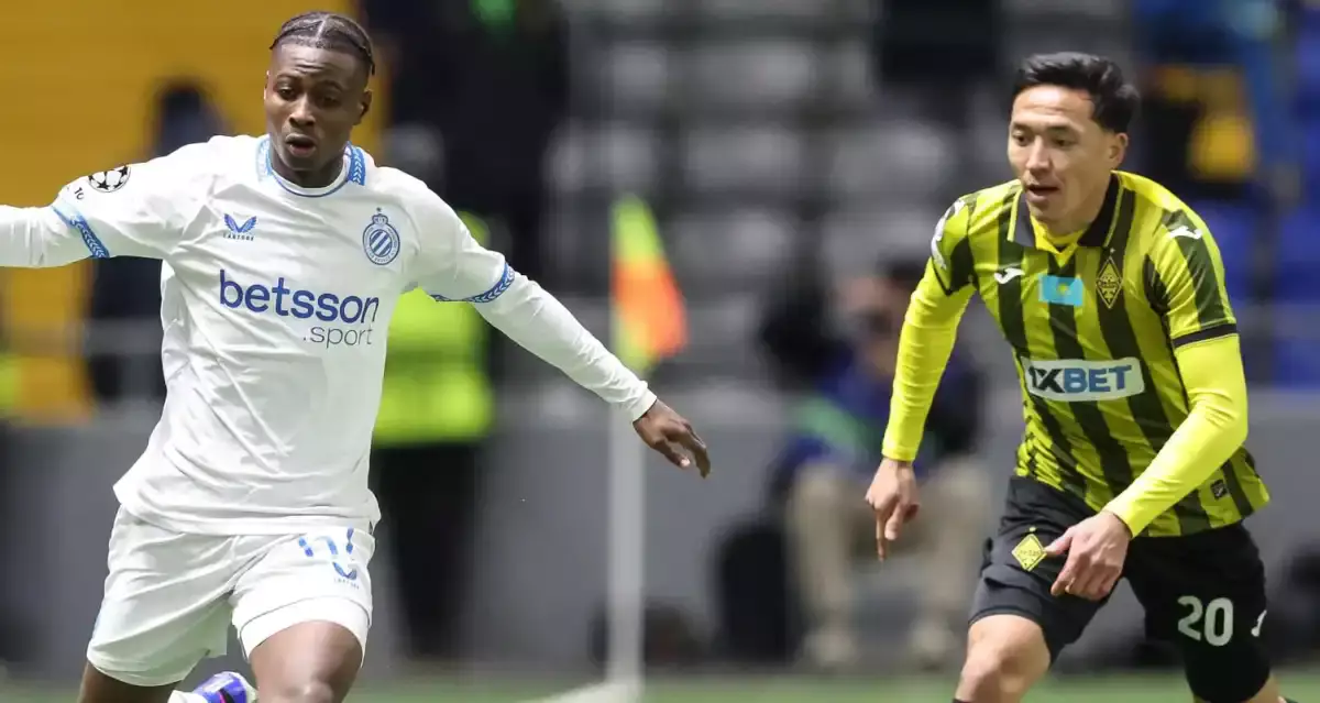 «Қайрат» «Брюггеден» жеңіліп, Чемпиондар лигасындағы өз алаңындағы матчтарын аяқтады