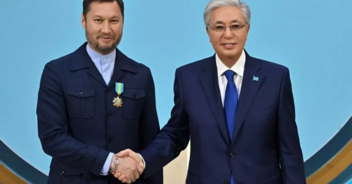   Актер Азамат Сатыбалды "Парасат" орденімен марапатталды   