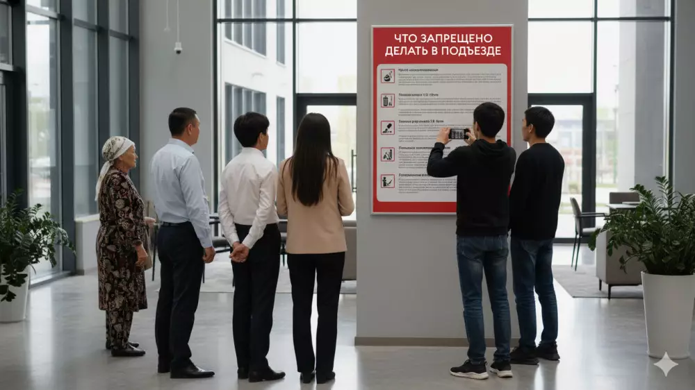 Памятка для жильцов ЖК: что запрещено в Казахстане и какие штрафы