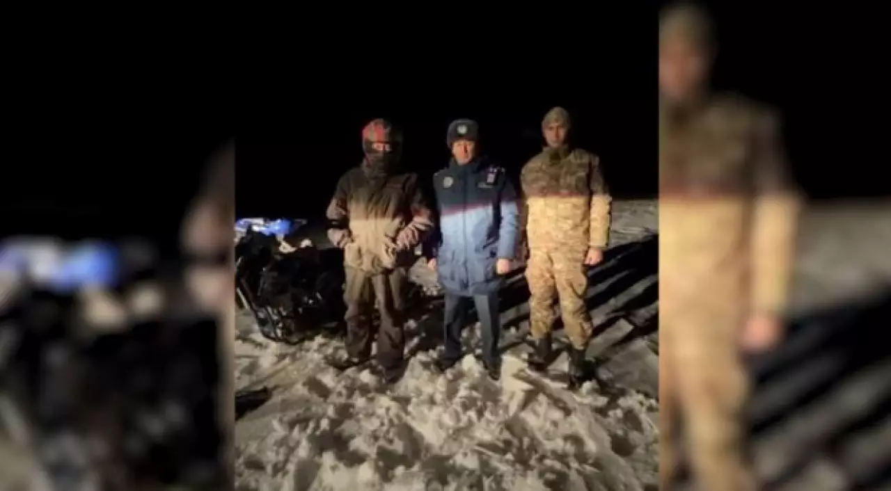 Мужчина остался без топлива в степи в Актюбинской области