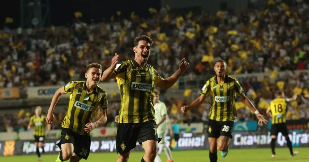  `Кайрат` забил исторический гол в Лиге чемпионов 