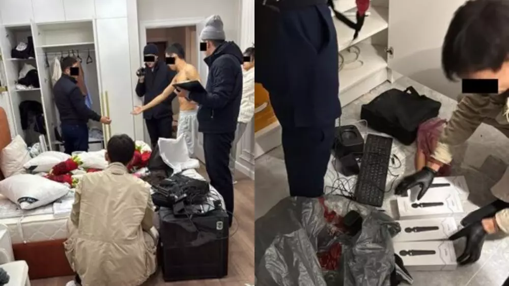 Вебкам-студии в Казахстане в Кыргызстане: видео задержания показали силовики