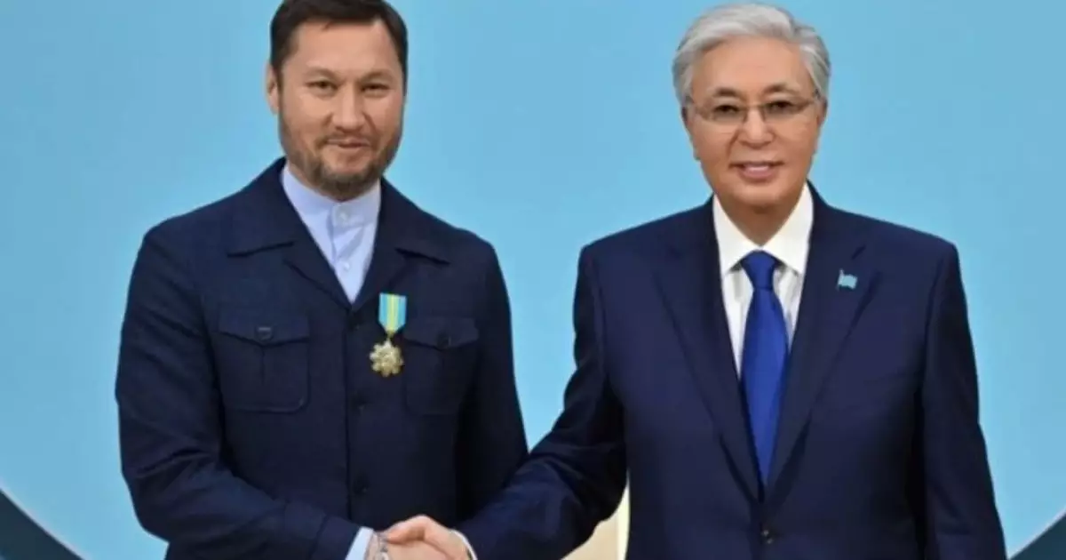  Азамат Сатыбалды `Парасат` орденімен марапатталды 