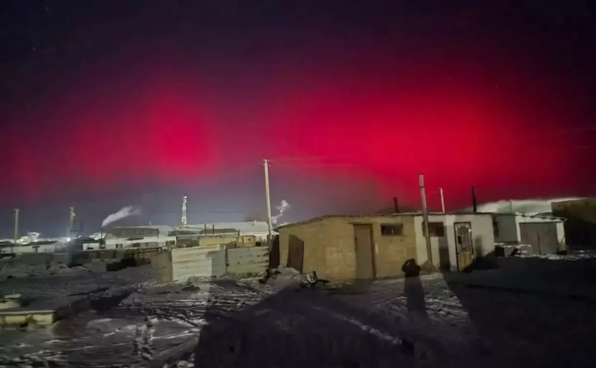 Маңғыстау тұрғындары сирек кездесетін табиғи құбылыстың куәсі болды