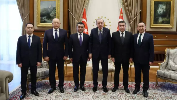 Эрдоган встретился с главами МИД, МВД, СГБ и Минобороны Узбекистана