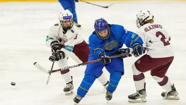 Қазаақстанның жас хоккейшілер ӘЧ-дегі екінші матчінде де жеңіске жетті