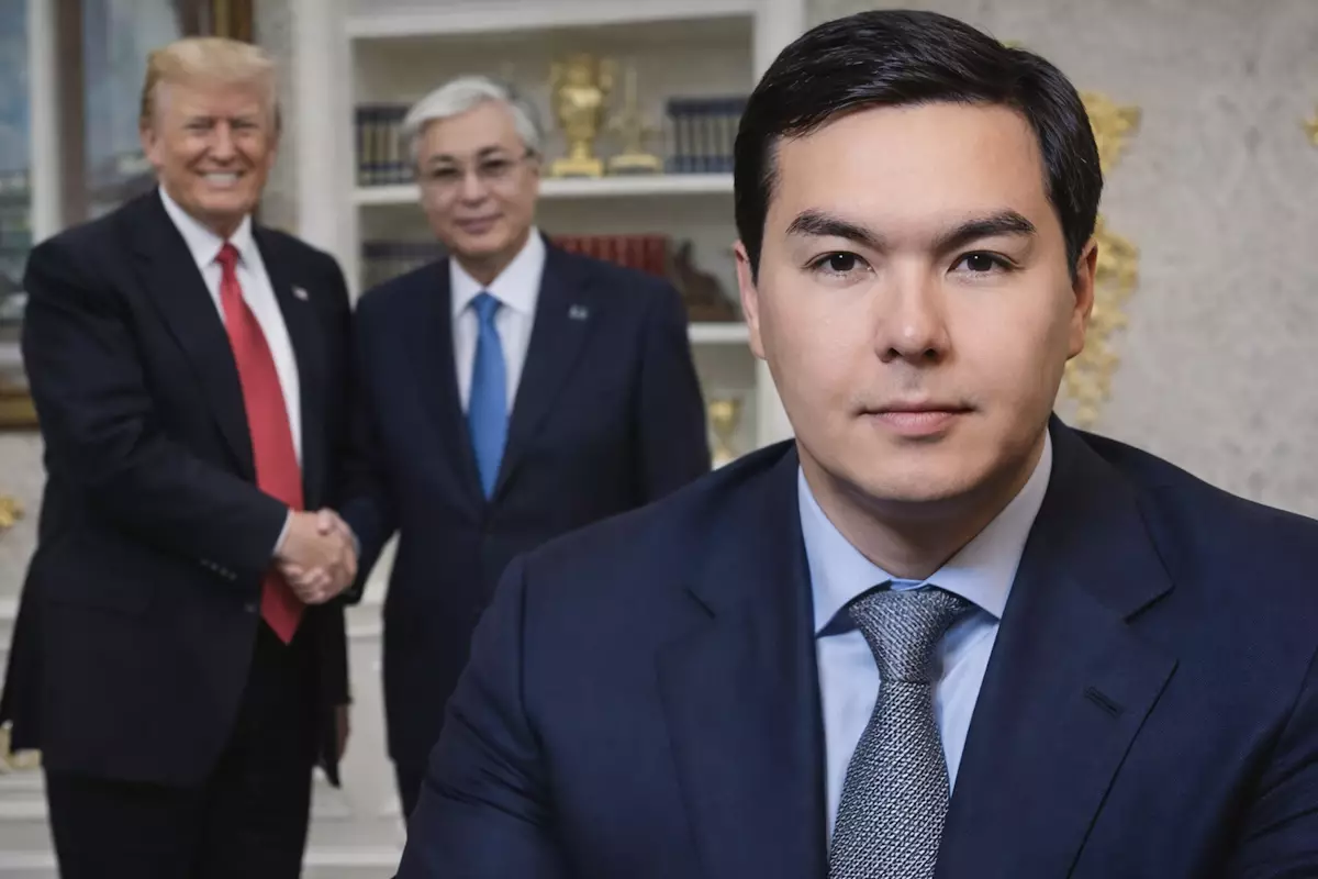 Внук Назарбаева выступил на форуме в Швейцарии перед приездом Токаева