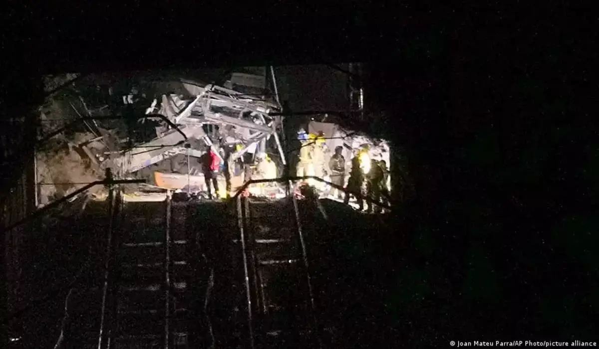 В Испании зафиксировано еще одно ЧП на железной дороге