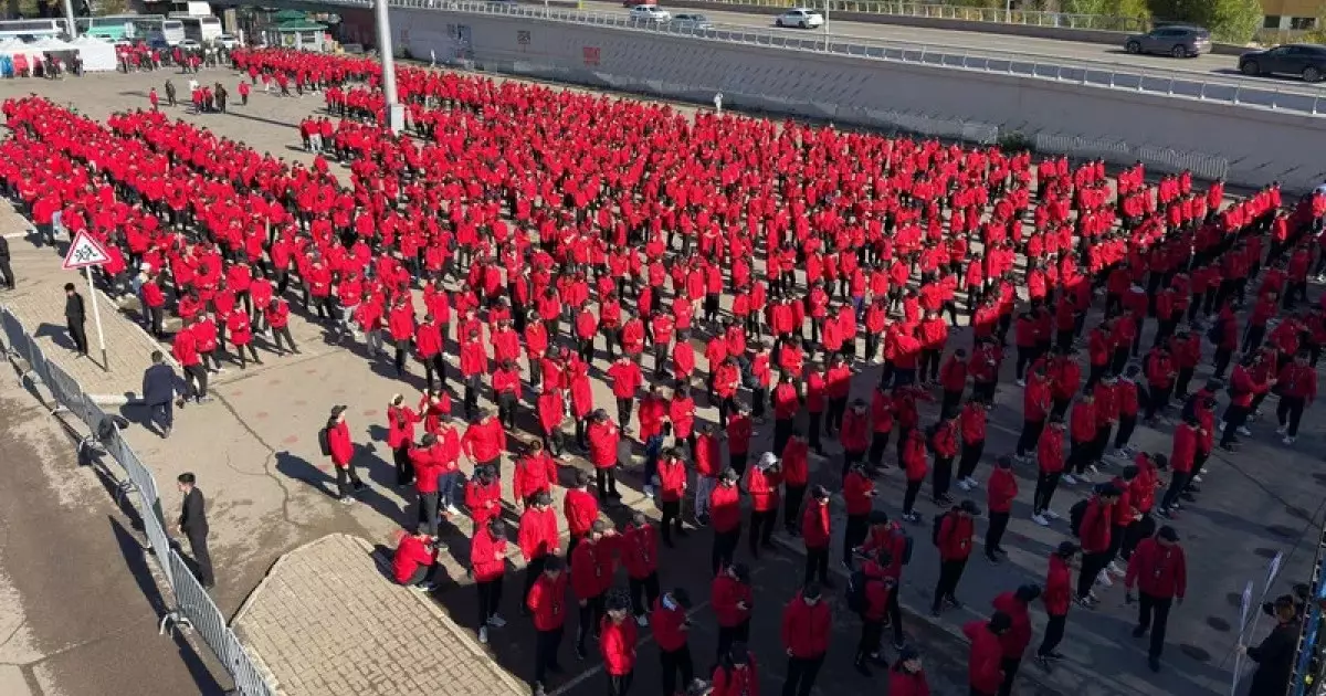  Атбасарда «Дала Қырандары» қозғалысына іріктеу өтті 