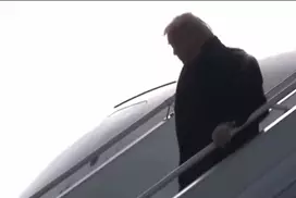 Дональд Трамп прибыл в Давос