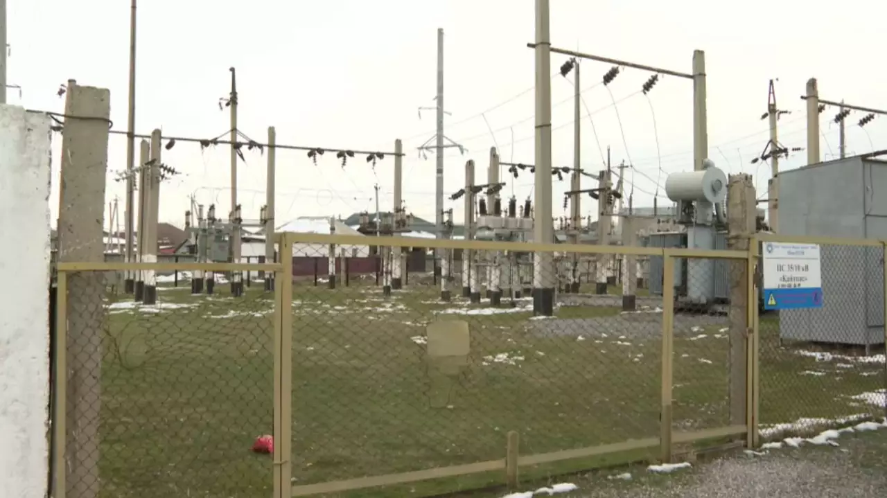 Шымкентте қосалқы электр станциясы жаңғыртылды