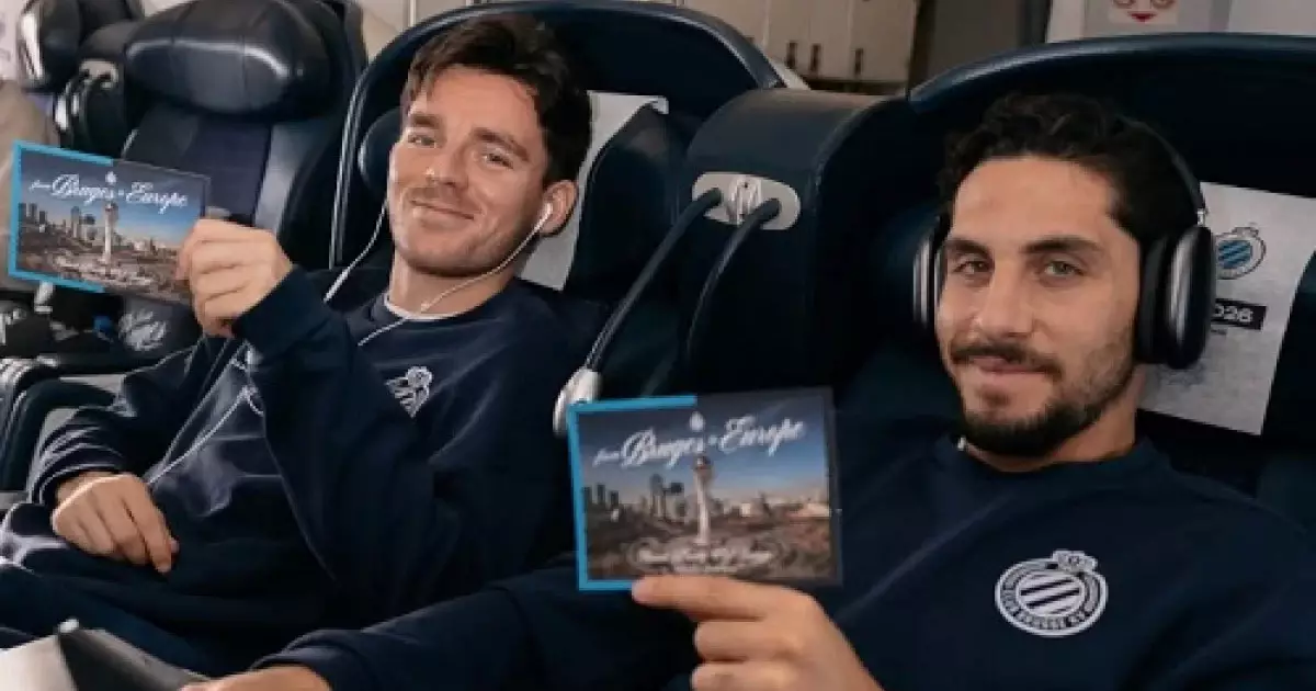  `Брюгге` футболшылары Астана әуежайында күтпеген жағдайға тап болды 