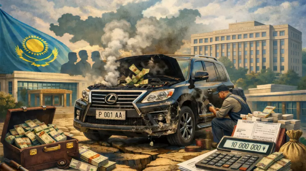 “Машина должна быть надёжной“: акимат Костанайской области тратит миллионы на ремонт люксовых внедорожников